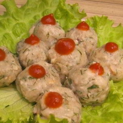 Постные фрикадельки из грибов и картофеля