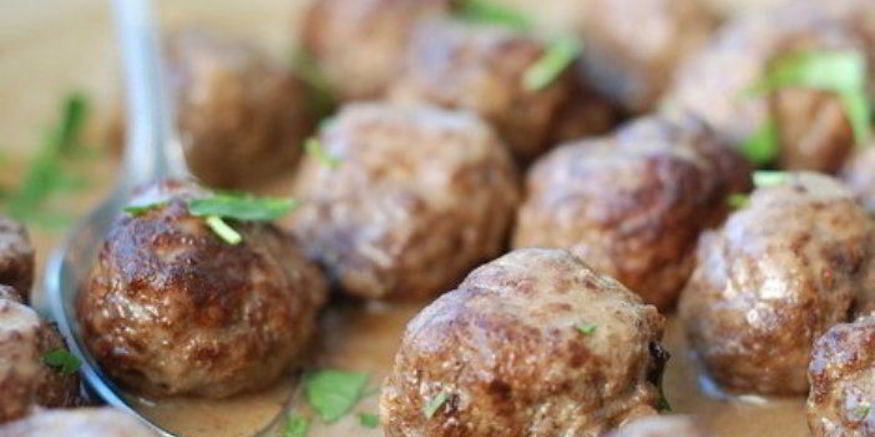 Рецепт шведских фрикаделек