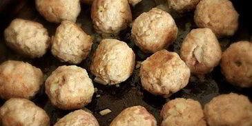 сливочная тыква с фрикадельками