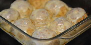 сырные куриные фрикадельки