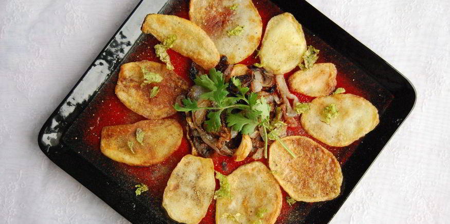 Рецепт картофеля барбекю