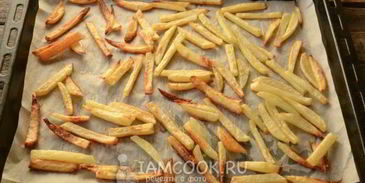 картофель фри в духовке