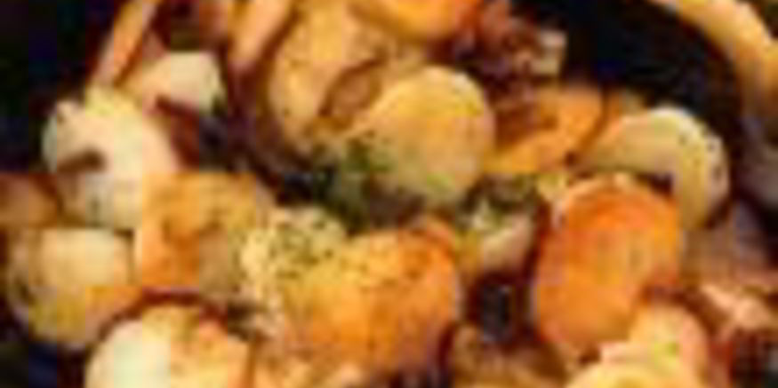 Рецепт картофеля лионез