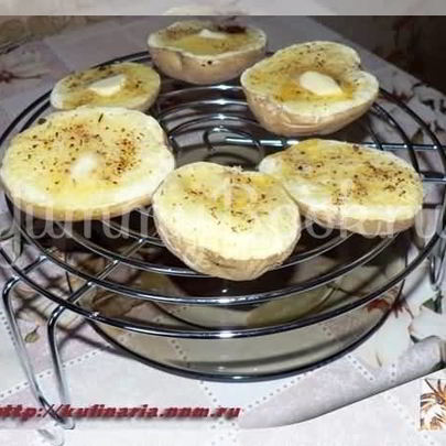 Картофель печеный в микроволновке