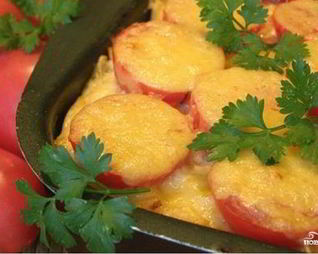 Картофель с фаршем в мультиварке