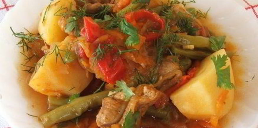 Рецепт картофеля с говядиной