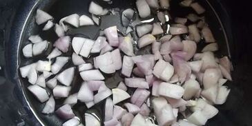 картофель с курицей в мультиварке