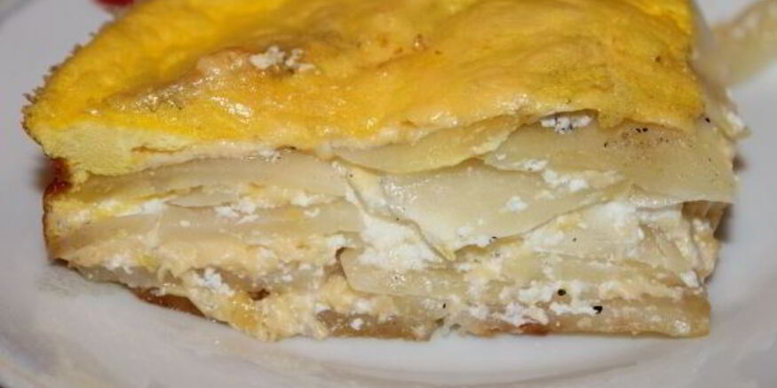 Рецепт картофеля с молоком в духовке