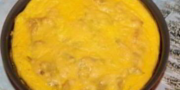 картофель с молоком в духовке