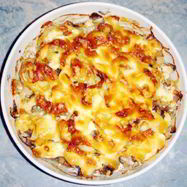 Рецепт Картофеля с мясом и грибами