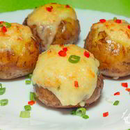 Рецепт Картофеля с сырной начинкой