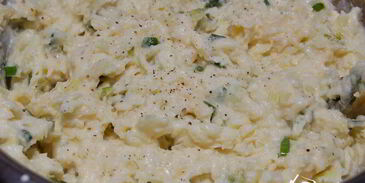 картофель с сырной начинкой