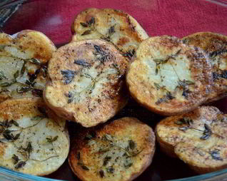 Картофель с тимьяном