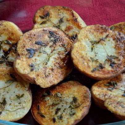 Картофель с тимьяном