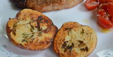 картофель с тимьяном