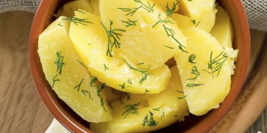 Рецепт картофеля с укропом
