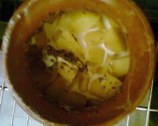 Картофель в горшочке из духовки