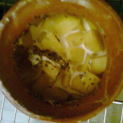 Картофель в горшочке из духовки