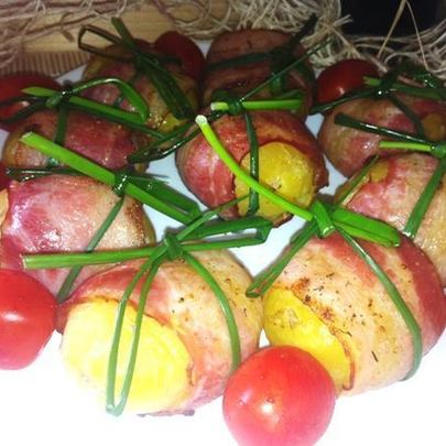 Картофель в обертке