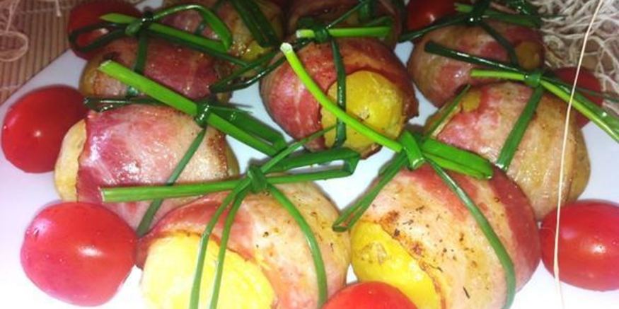 Рецепт картофеля в обертке