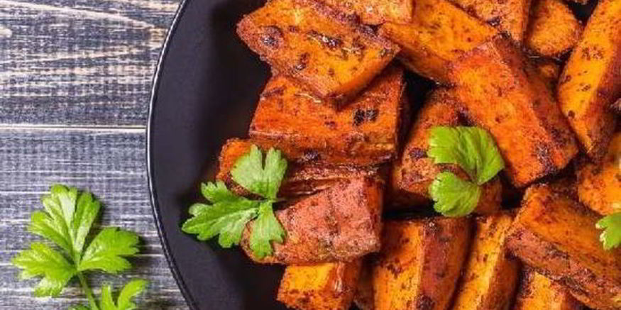 Рецепт картофеля в панировке