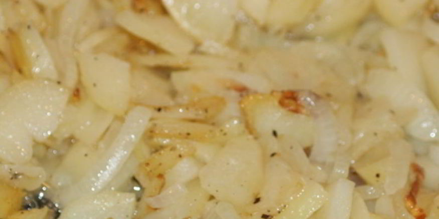 Рецепт картофеля жареного с луком