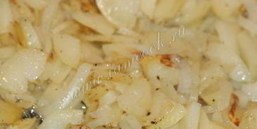 картофель жареный с луком