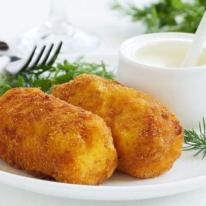 Картофельные крокеты с моцареллой