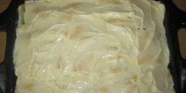 картошка со свининой и сыром в духовке