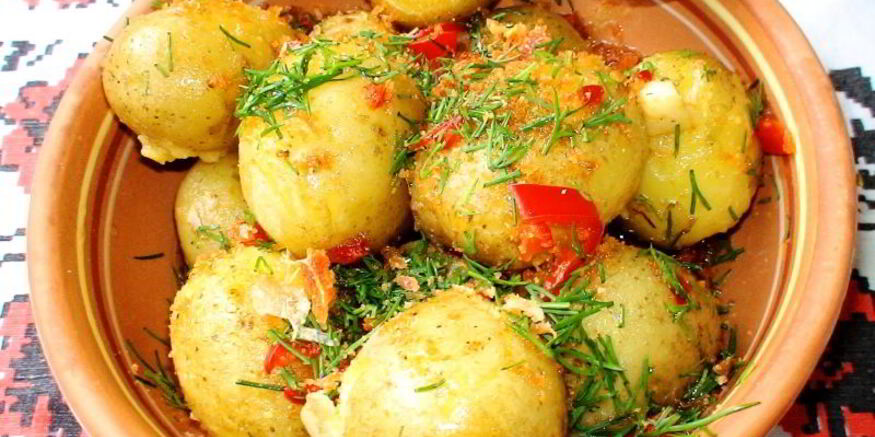 Рецепт молодого картофеля по-кончаловски