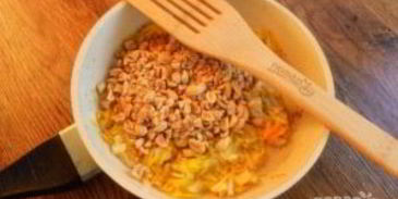 морковный рис на гарнир