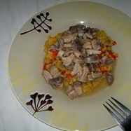 Рецепт Острой чечевицы с перцем и луком