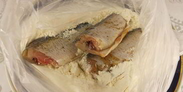 подлещики жареные с луком