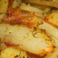 Рецепт Пряного картофеля с беконом