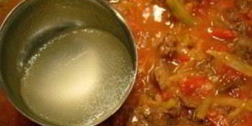 рассыпчатый рис с подливой