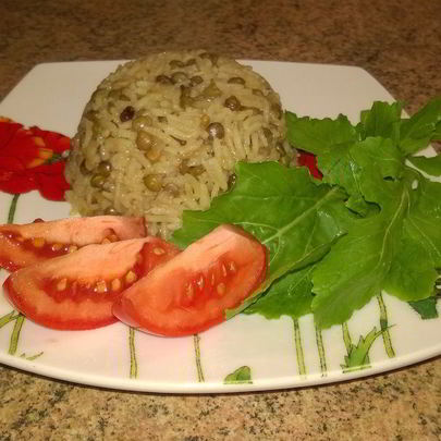 Рис с чечевицей