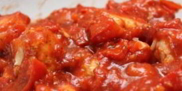 рис с куриным фаршем и помидорами