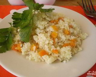 Рис с морковкой в мультиварке