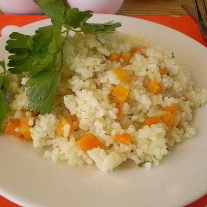 Рис с морковкой в мультиварке