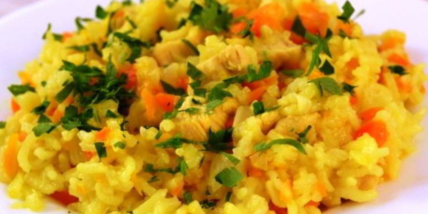 Рецепт риса с морковью и луком