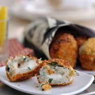 Рецепт Рисовых крокетов с горгонзолой