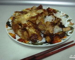 Японский рис с курицей