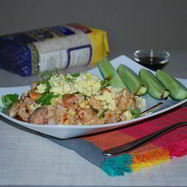 Рецепт Жареного риса с морепродуктами