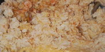 жареный рис с морепродуктами