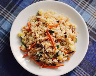 Жареный рис с яйцом по-китайски