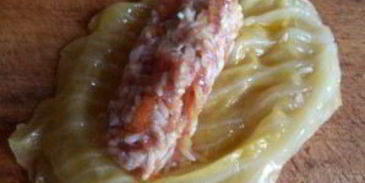 голубцы из квашеной капусты