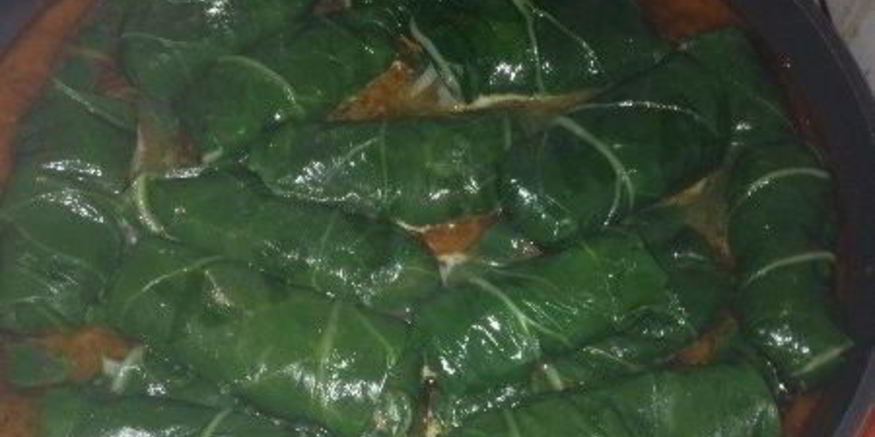 Рецепт голубцов из мангольда