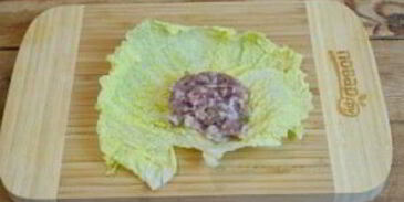 голубцы с фаршем и рисом