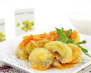 Голубцы с картошкой