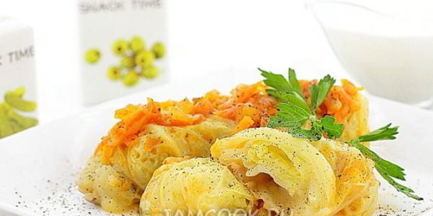 Рецепт голубцов с картошкой